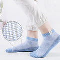 Colverro™ Men's Breathable Cotton Dress Socks with Cushioned Sole, 5 Pairs