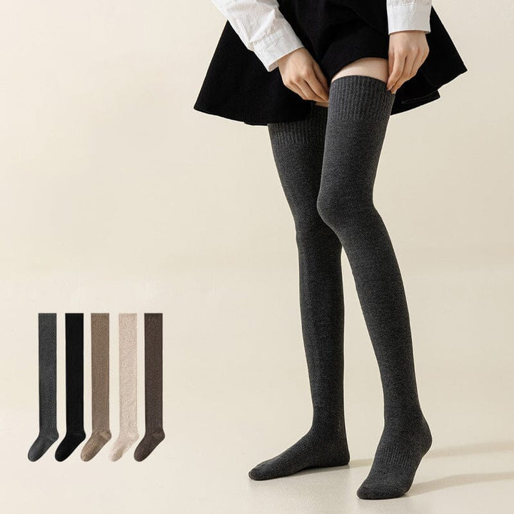 Colverro™ Thick Cotton Crew Socks for Cold Days, Hiking and Lounging