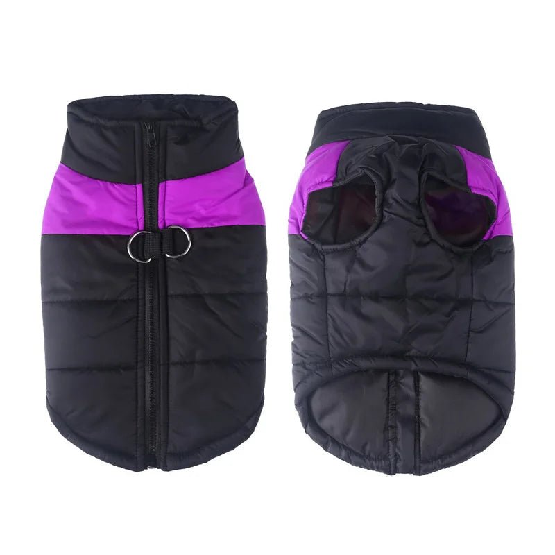 Colverro™ Waterproof Winter Dog Jacket with D-Ring for Small to Large Dogs