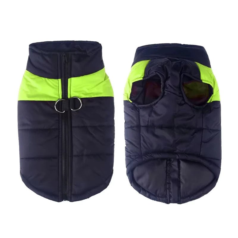 Colverro™ Waterproof Winter Dog Jacket with D-Ring for Small to Large Dogs