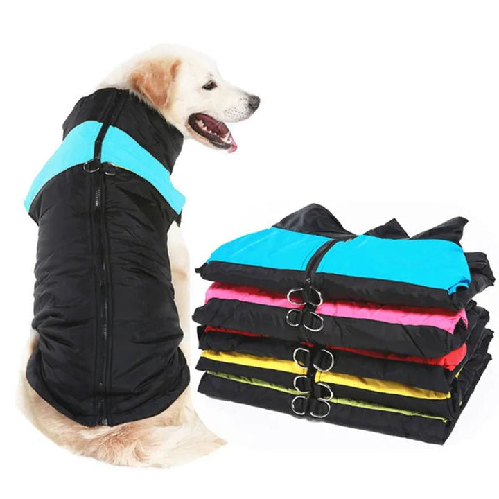 Colverro™ Waterproof Winter Dog Jacket with D-Ring for Small to Large Dogs