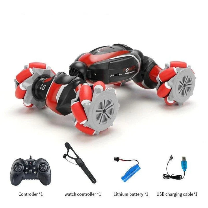Colverro™ Transforming RC Stunt Car with Mecanum Wheels and Double-Sided Drive