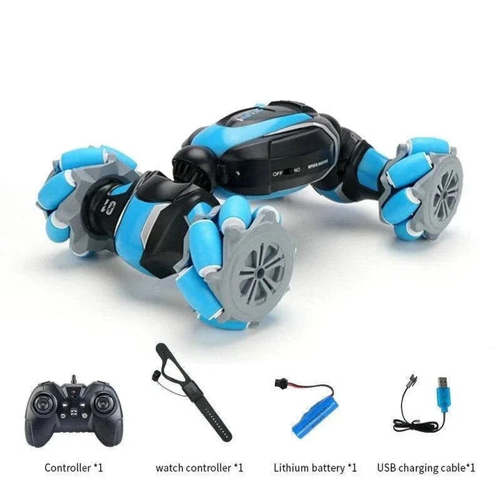 Colverro™ Transforming RC Stunt Car with Mecanum Wheels and Double-Sided Drive