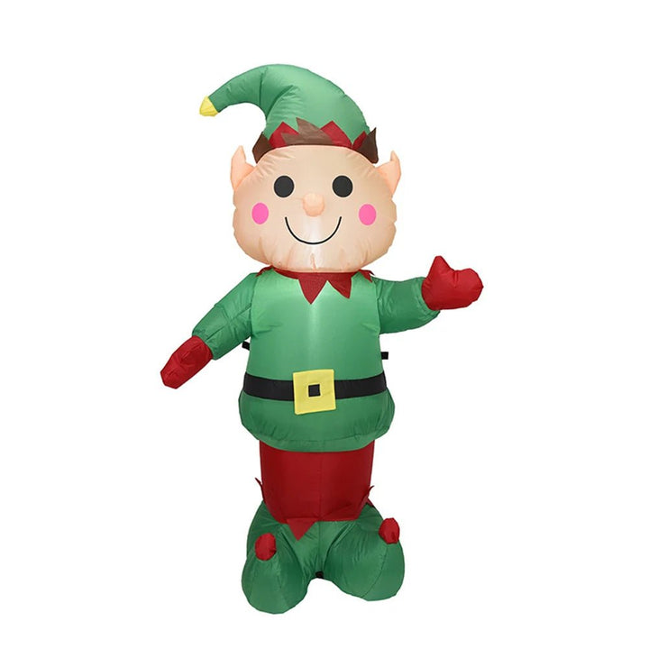Colverro™ Inflatable Christmas Yard Figure with LED Lights, 58.5 in Tall