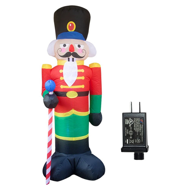Colverro™ Inflatable Christmas Yard Figure with LED Lights, 58.5 in Tall
