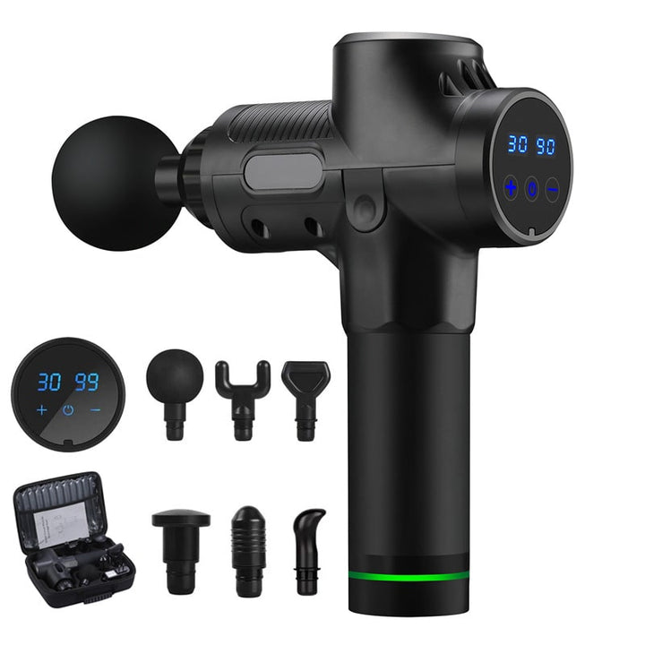 Colverro™ Handheld Massage Gun with Six Heads and Touch Screen Control