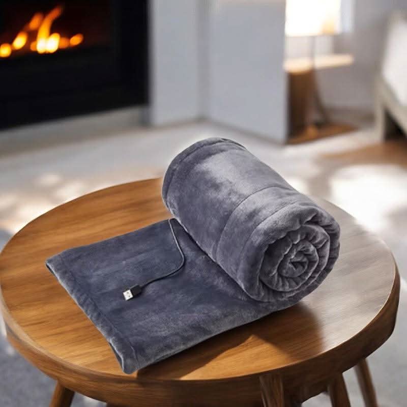 Colverro™ Wearable USB Heated Flannel Blanket with 3 Settings