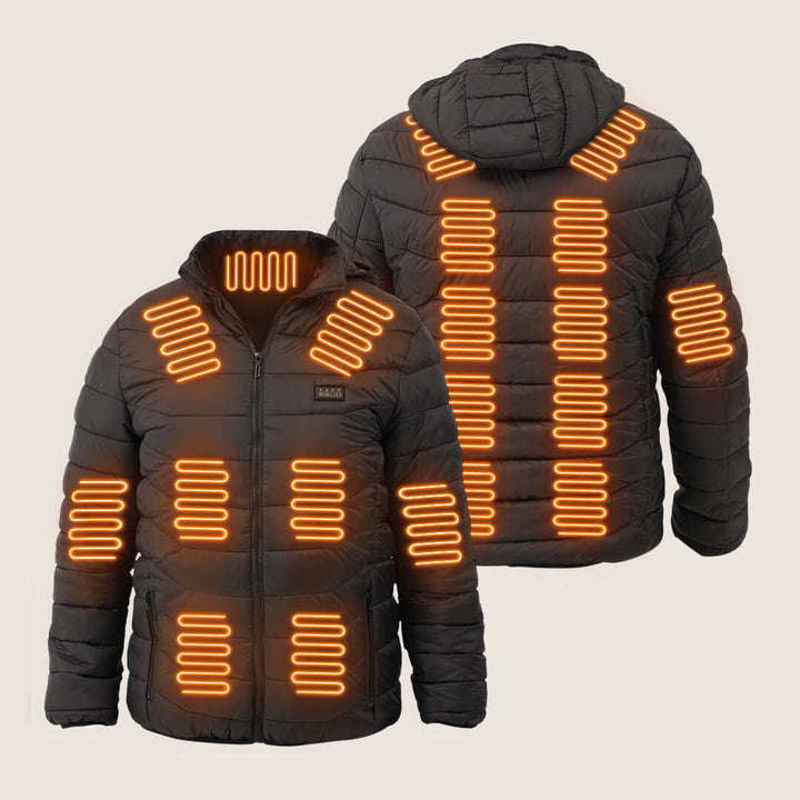 Colverro™ Heated Puffer Jacket with 3 Heat Settings for Cold Days