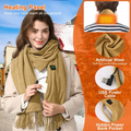 Colverro™ Heated Fleece Scarf with USB Power and 3 Heat Levels