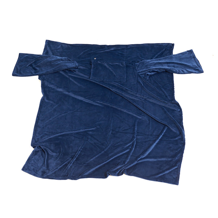 Colverro™ Heated Wearable Blanket with Sleeves and Chest Panel