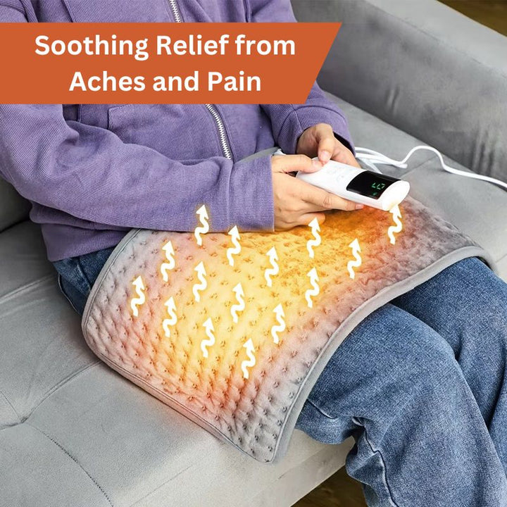 Colverro™ Electric Heating Pad with 9 Heat Settings &amp; Timer
