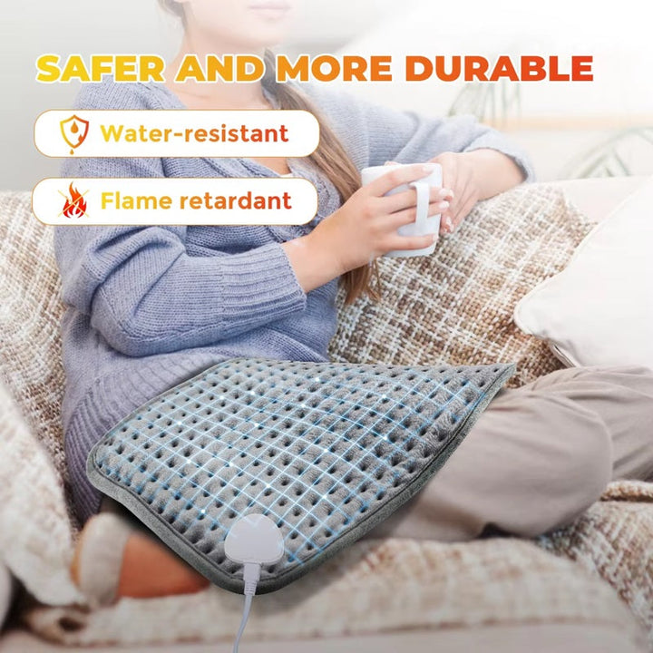 Colverro™ Electric Heating Pad with 9 Heat Settings &amp; Timer