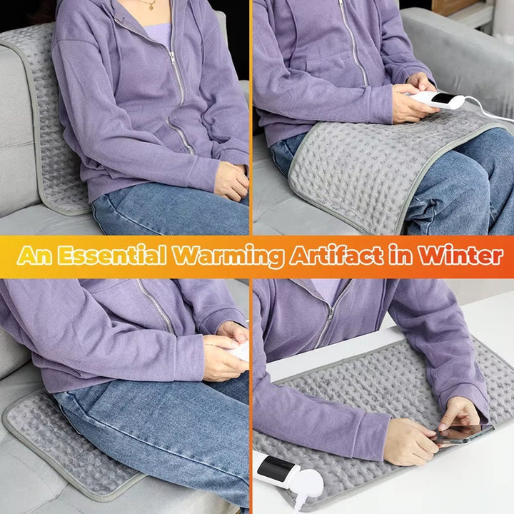 Colverro™ Electric Heating Pad with 9 Heat Settings &amp; Timer