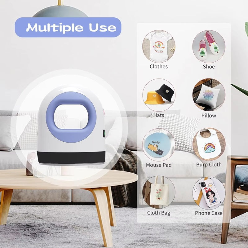 Colverro™ Mini Heat Press for T-Shirts, Bags and Craft Projects
