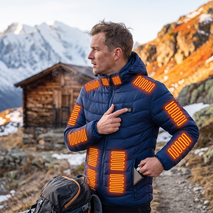 Colverro™ Unisex Heated Jacket with Carbon Fiber Heating &amp; Hood
