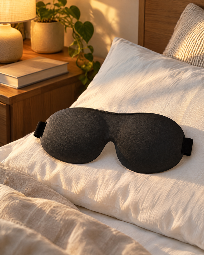 Colverro™ Contoured 3D Blackout Sleep Mask with Adjustable Strap