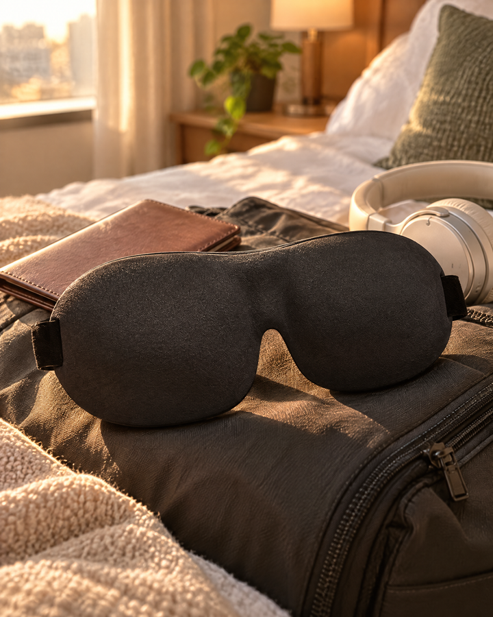 Colverro™ Contoured 3D Blackout Sleep Mask with Adjustable Strap