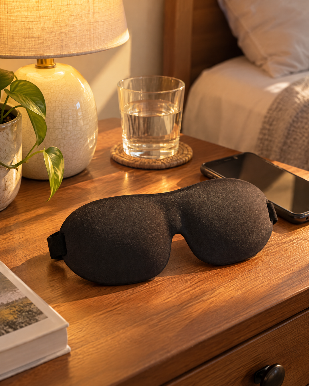 Colverro™ Contoured 3D Blackout Sleep Mask with Adjustable Strap