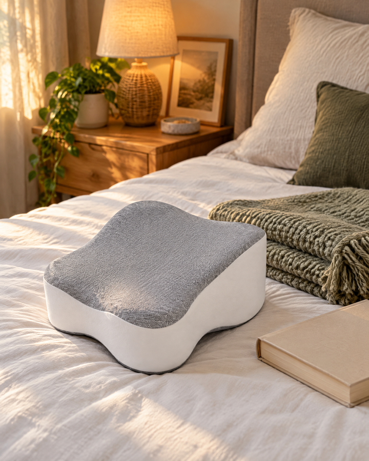 Colverro™ Contoured Memory Foam Knee Pillow for Side Sleepers