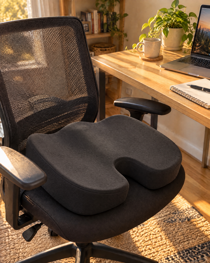 Colverro™ U-Shaped Memory Foam Seat Cushion for Office and Car
