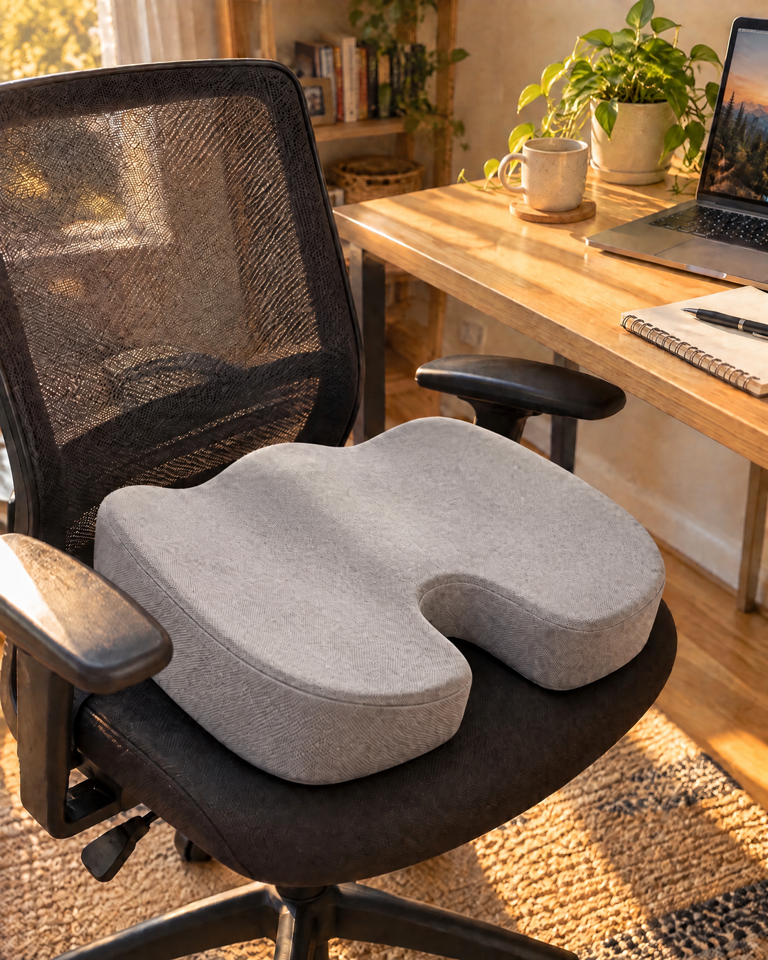 Colverro™ U-Shaped Memory Foam Seat Cushion for Office and Car
