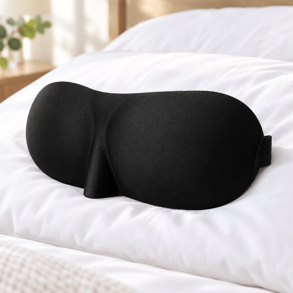 Colverro™ Contoured 3D Blackout Sleep Mask with Adjustable Strap