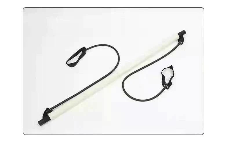 Colverro™ Portable Pilates Bar Kit with Resistance Bands and Foot Loops