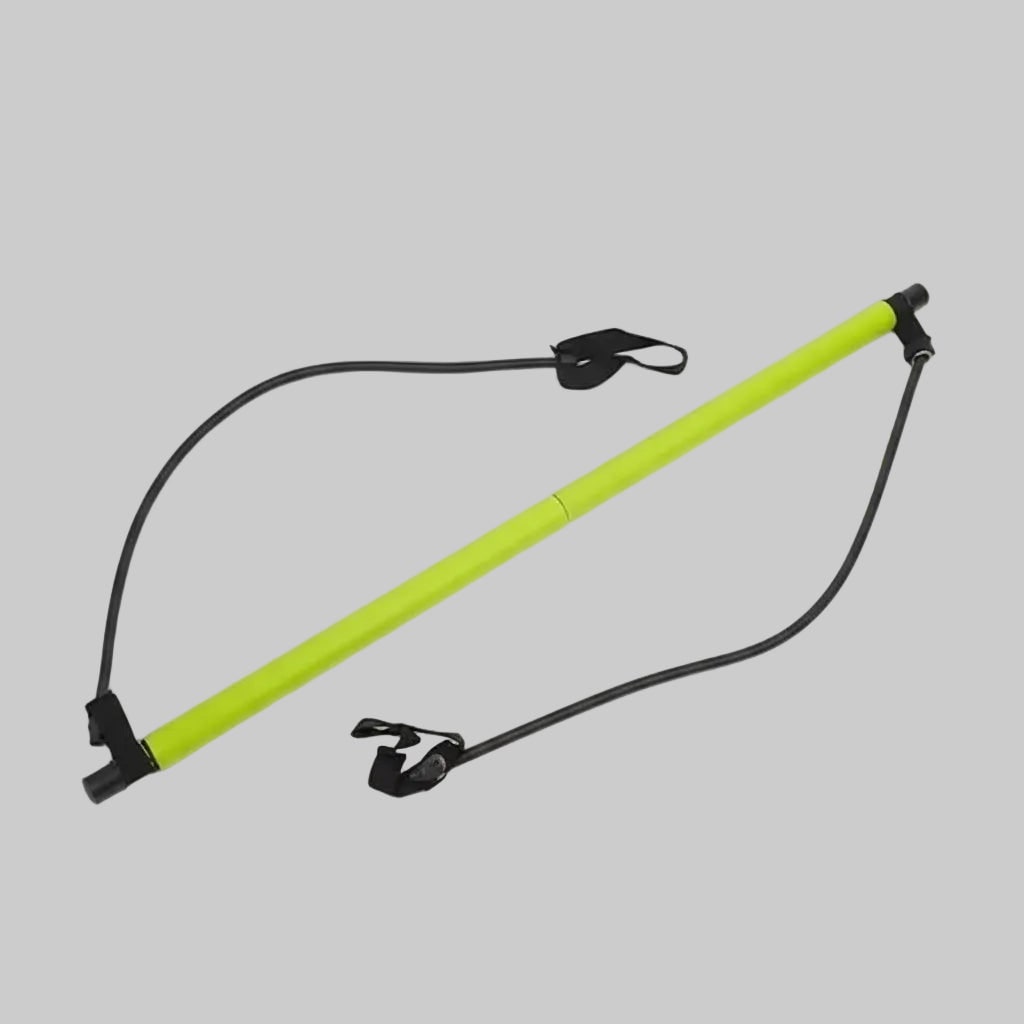 Colverro™ Portable Pilates Bar Kit with Resistance Bands and Foot Loops