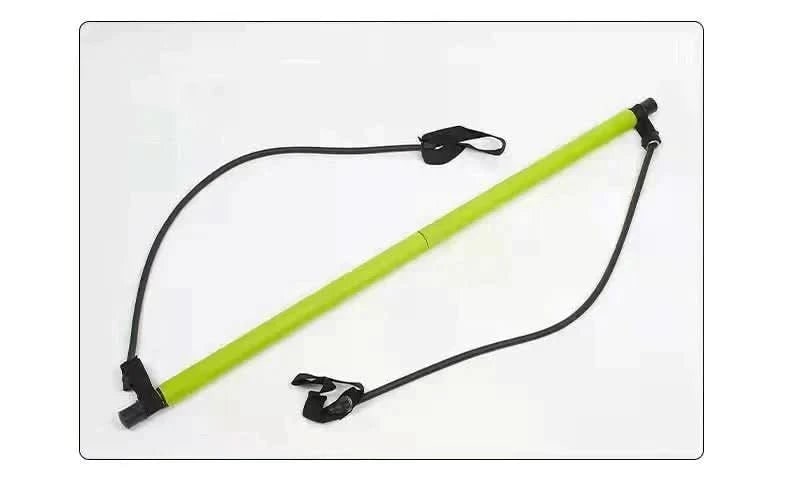 Colverro™ Portable Pilates Bar Kit with Resistance Bands and Foot Loops