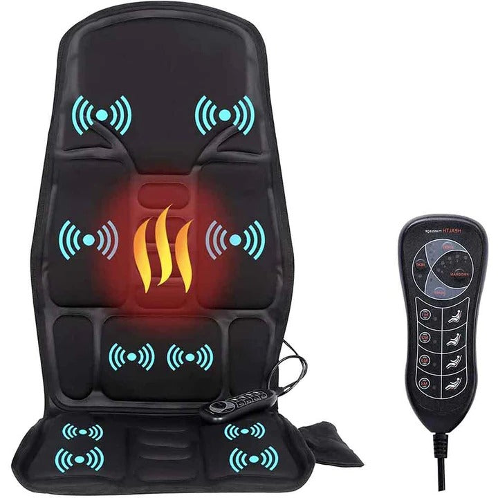 Colverro™ Vibration Massage Seat Cushion with Heated Neck Pillow