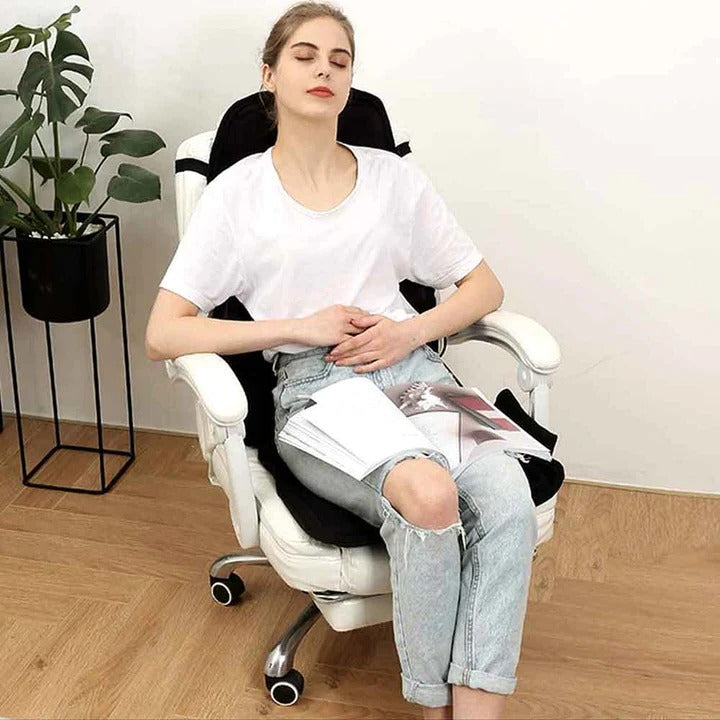 Colverro™ Vibration Massage Seat Cushion with Heated Neck Pillow
