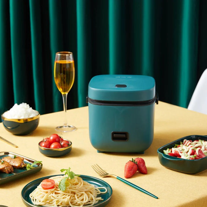 Colverro™ Mini Rice Cooker with Steamer Tray and Auto Keep-Warm