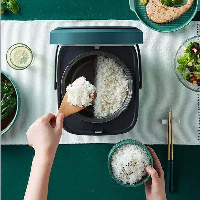 Colverro™ Mini Rice Cooker with Steamer Tray and Auto Keep-Warm