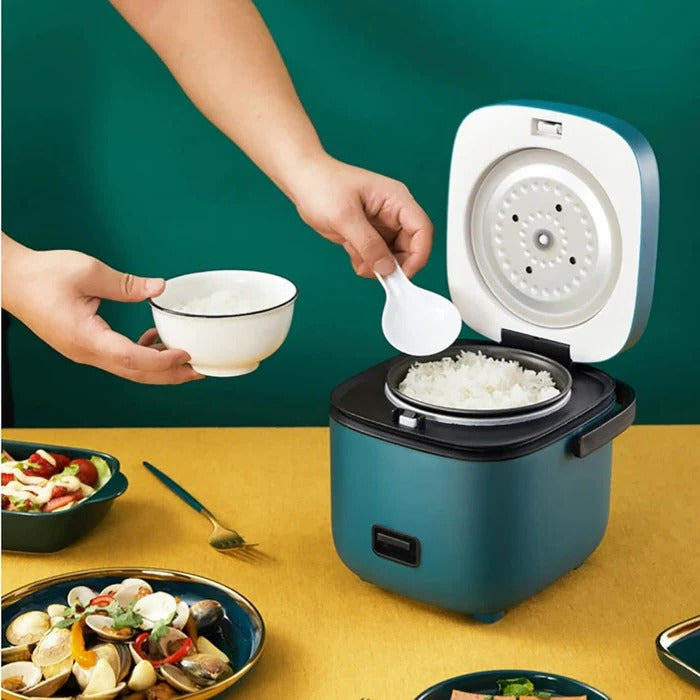 Colverro™ Mini Rice Cooker with Steamer Tray and Auto Keep-Warm
