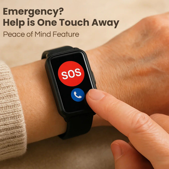 Colverro™ Fall Detection Smartwatch for Seniors with GPS and SOS Calling