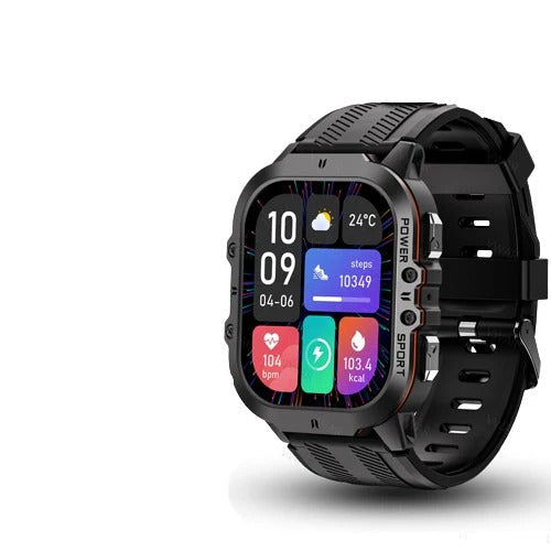 Colverro™ Waterproof Swim Smartwatch with Built-In Fitness Tracker