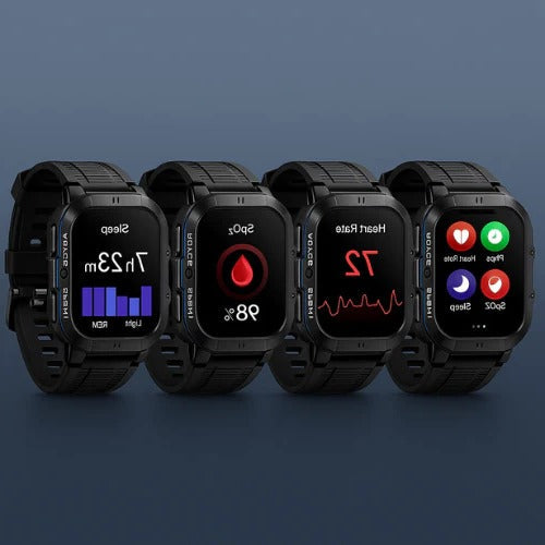 Colverro™ Waterproof Swim Smartwatch with Built-In Fitness Tracker