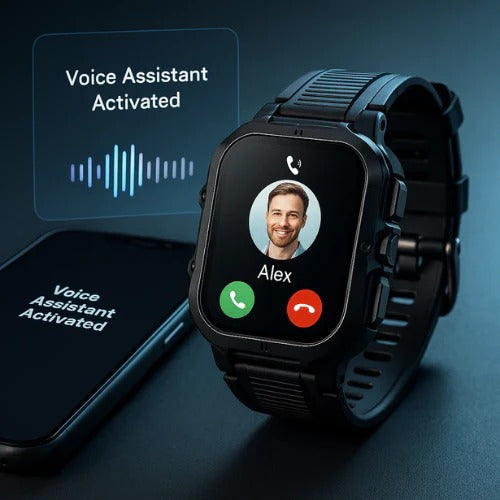 Colverro™ Waterproof Swim Smartwatch with Built-In Fitness Tracker