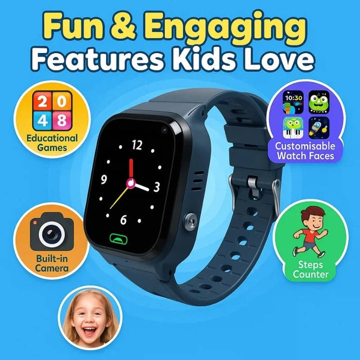 Colverro™ Kids GPS Smart Watch with SOS Button and Two-Way Calling