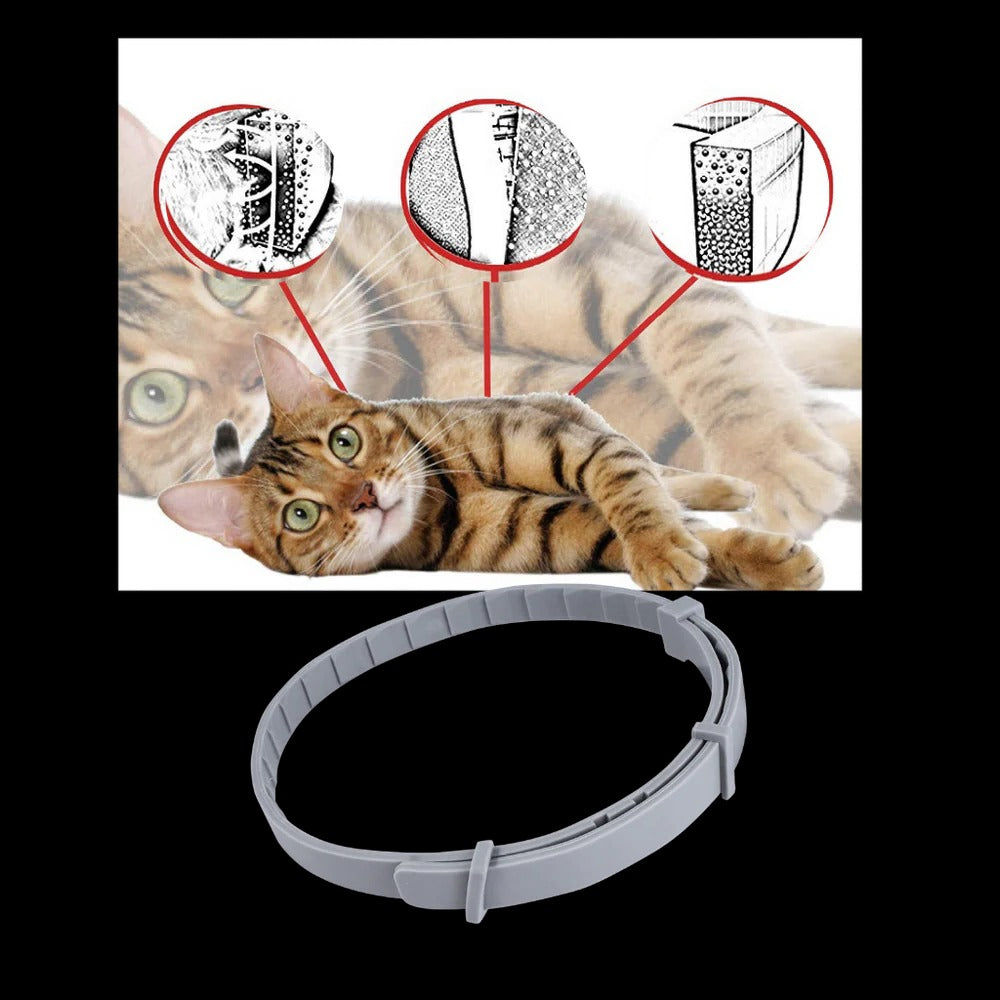 Colverro™ Flea and Tick Collar for Dogs and Cats with Adjustable Fit