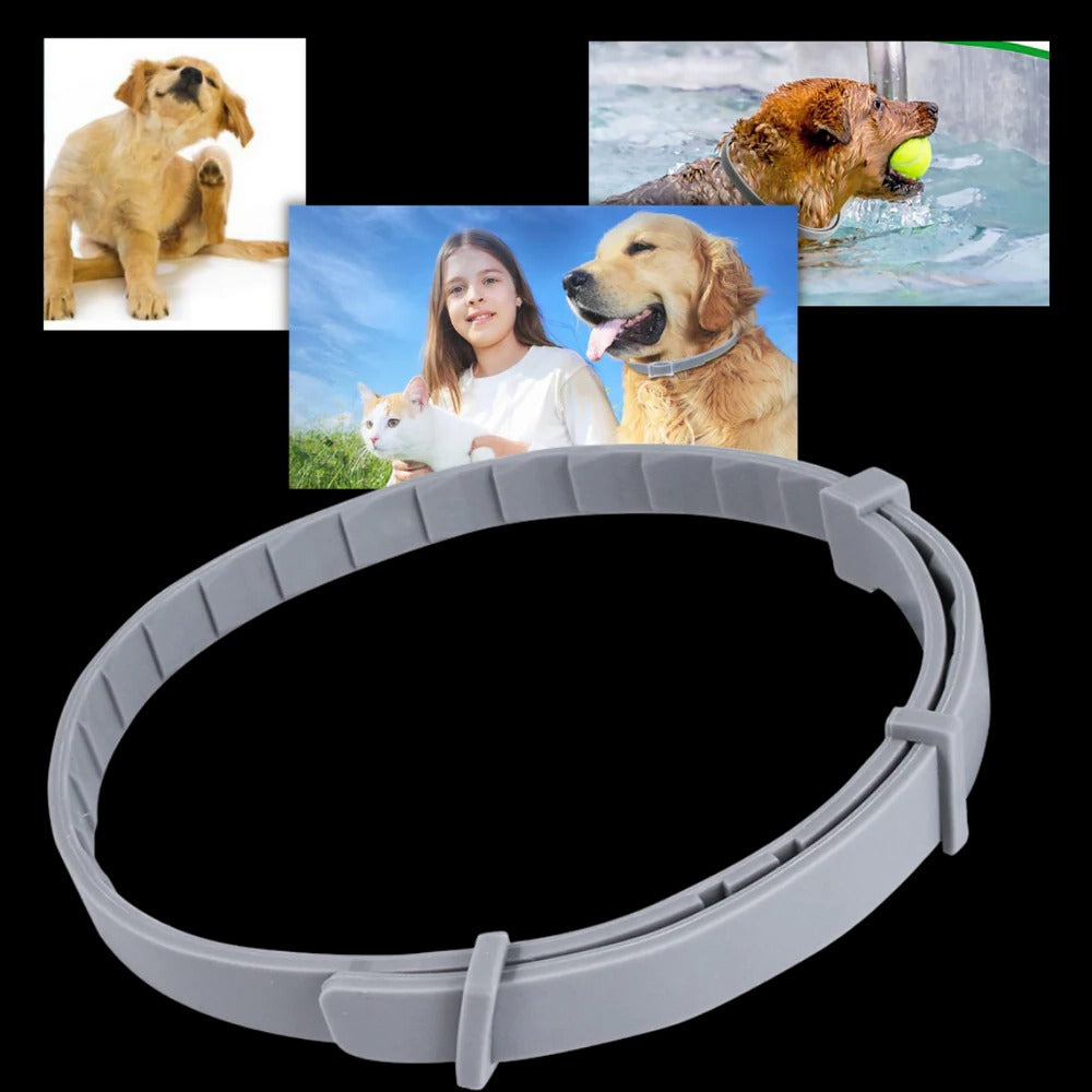 Colverro™ Flea and Tick Collar for Dogs and Cats with Adjustable Fit
