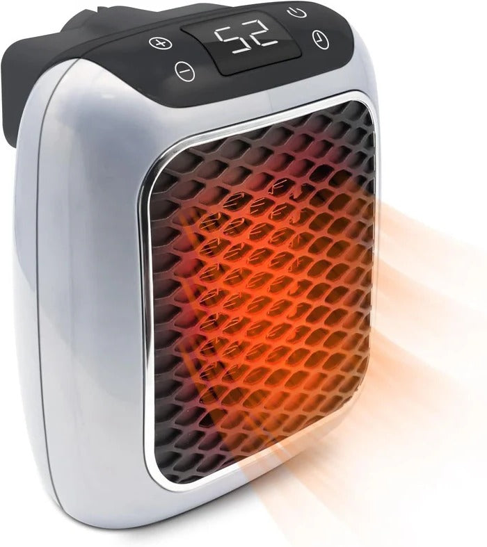 Colverro™ 800W Plug-In Ceramic Space Heater with LED Thermostat