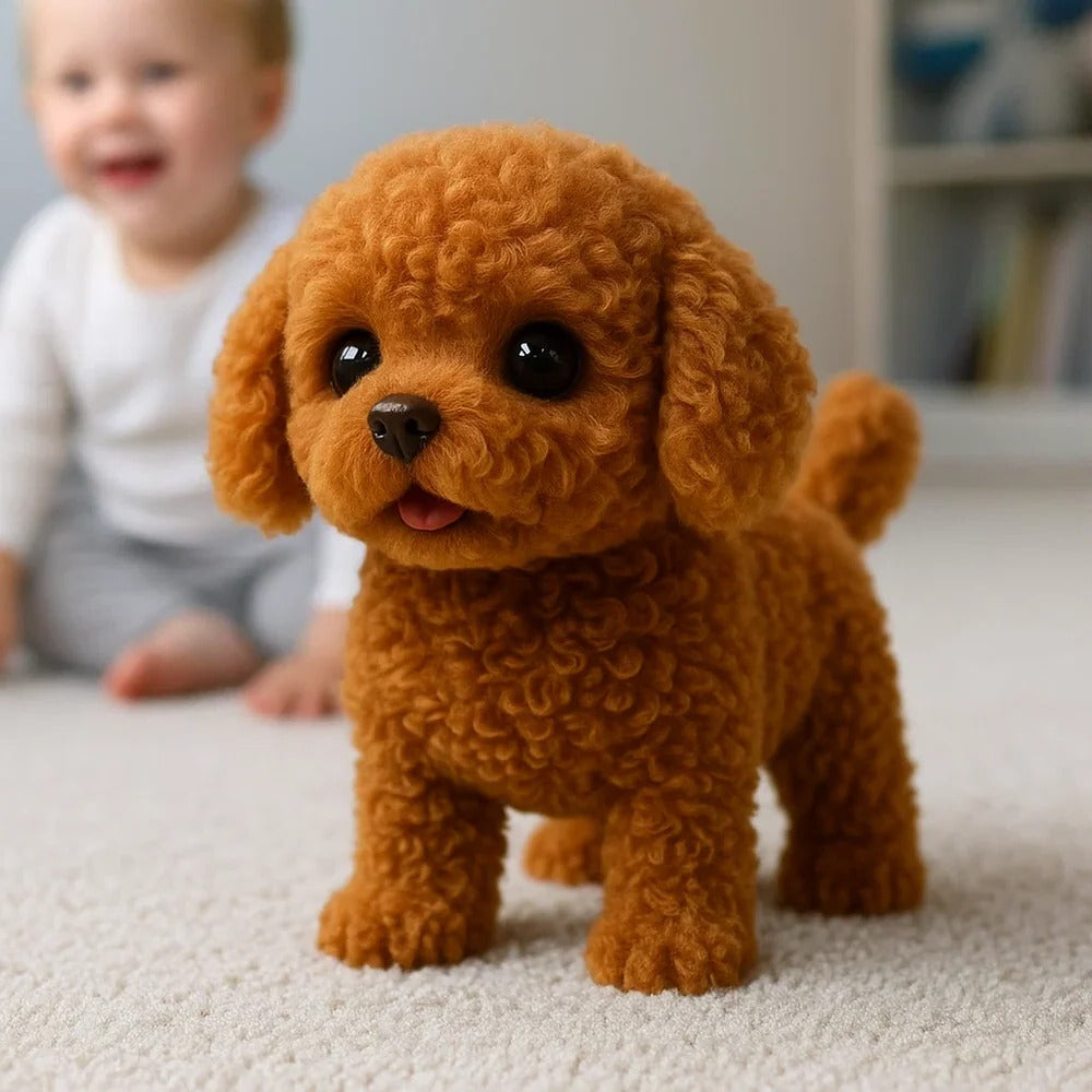 Colverro™ Interactive Plush Puppy Toy That Walks and Barks
