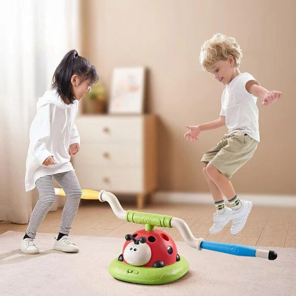 Colverro™ 3-in-1 Active Play Set with Jump Pad, Ring Toss and Rocket