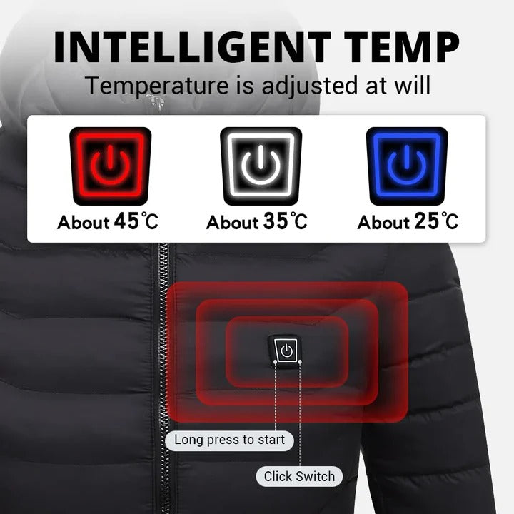 Colverro™ Lightweight Heated Jacket with Multiple Heating Zones