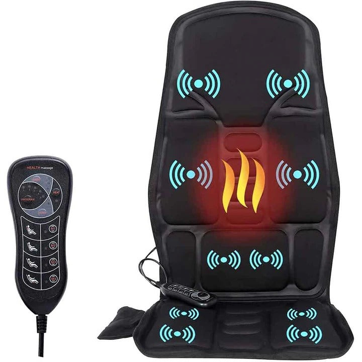 Colverro™ Shiatsu Full Back Massage Cushion with Heat &amp; Neck Support