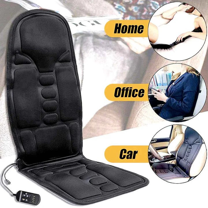 Colverro™ Shiatsu Full Back Massage Cushion with Heat &amp; Neck Support