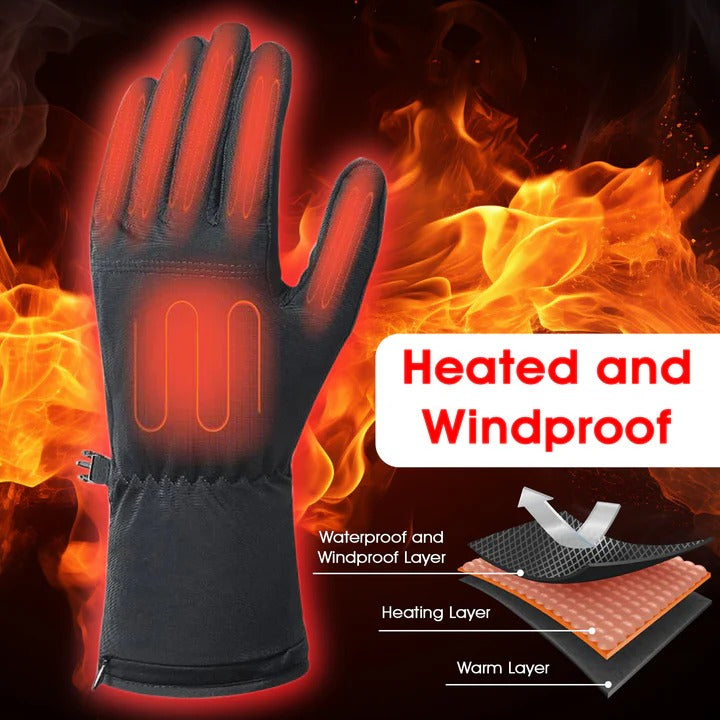 Colverro™ Ultra-Thin Heated Glove Liners with Touchscreen Fingertips