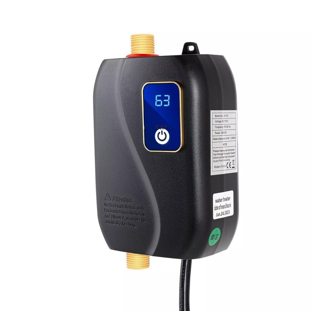 Colverro™ Electric Tankless Water Heater with LED Display and Sensors