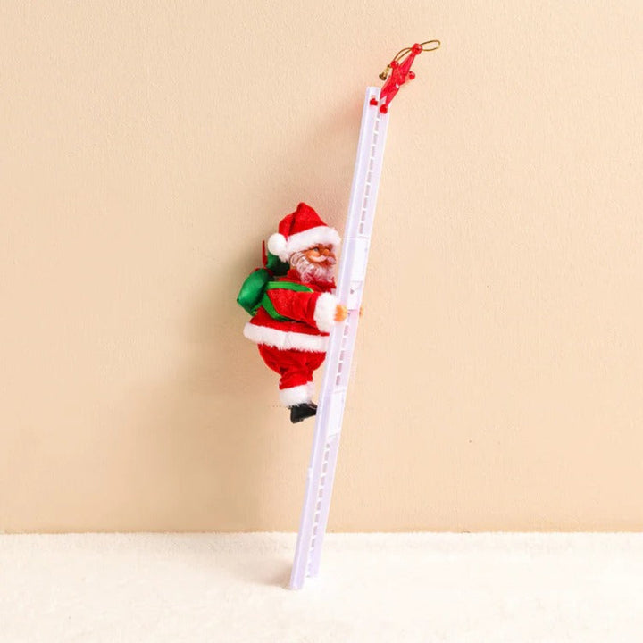 Colverro™ Climbing Santa Christmas Decoration With Lights and Music